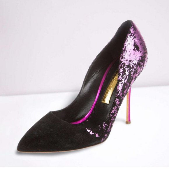 Rupert Sanderson Pointed-Toe Diva Pumps - Picture 10 of 12